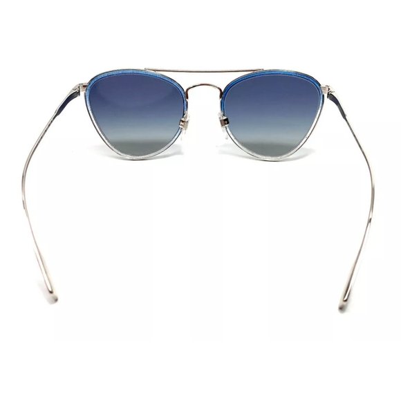 Burberry Women\'s Silver Blue Glitter Sunglasses!